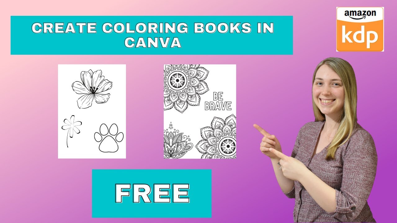 QUICK & EASY | Create Coloring Books In Canva | Amazon KDP