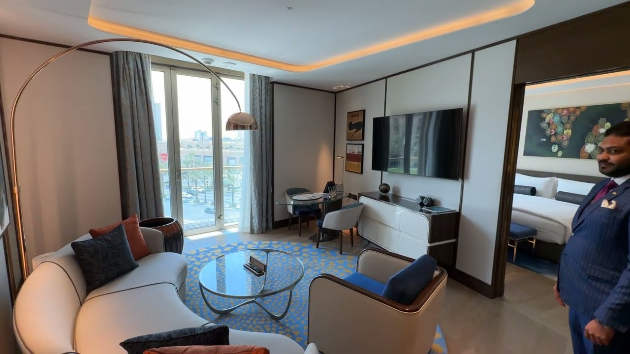 #SaudiArabia 🇸🇦 #Riyadh Mandarin Oriental Al Faisaliah, Riyadh | Superior Suite | room 202 | tour.