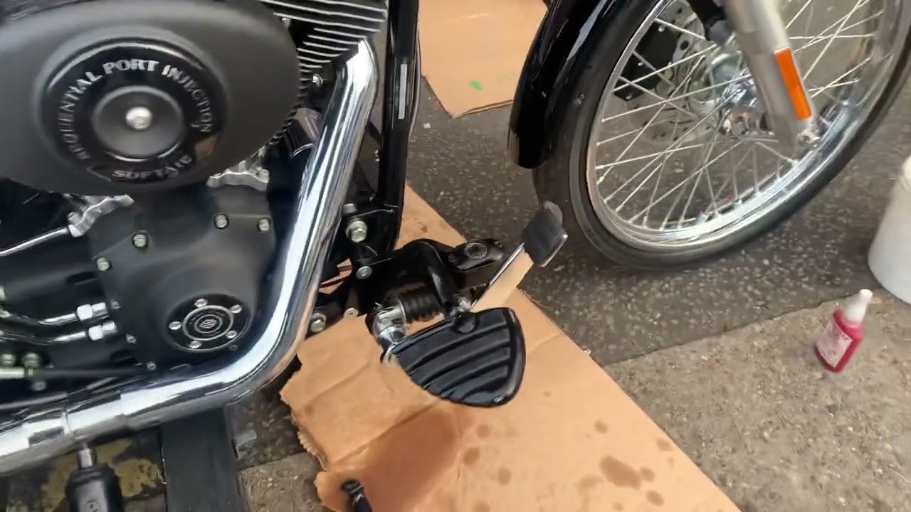 Harley Davidson softail 3” forward control extension kit move original +3”  @CustomCruisersLimited