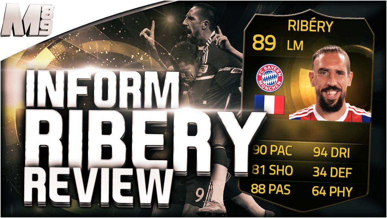 FIFA 15 IF RIBERY REVIEW (89) FIFA 15 Ultimate Team Player Review + In Game Stats