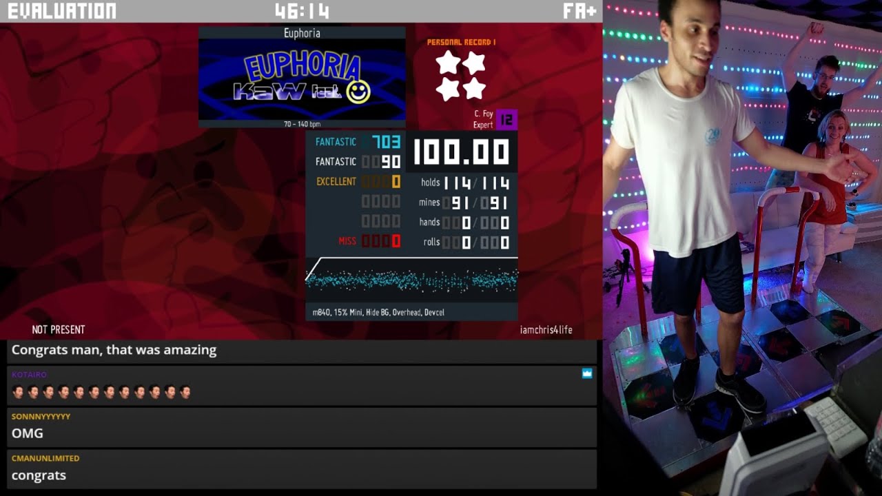EUPHORIA 100% QUAD FFC!!!! [ITG]