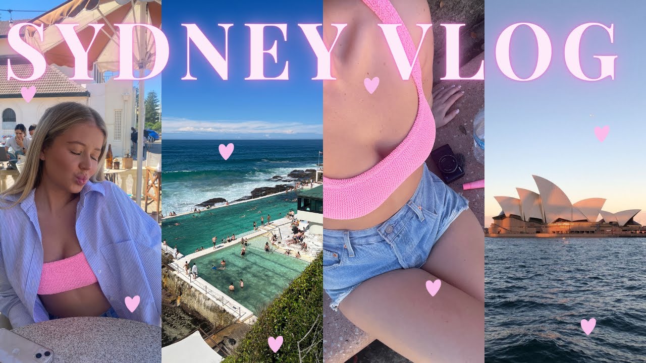 SYDNEY VLOG♡ BONDI BEACH, TARONGA ZOO, MANLY BEACH, BRUNCH SPOTS & SYDNEY HARBOUR | CHLOEWHITTHREAD