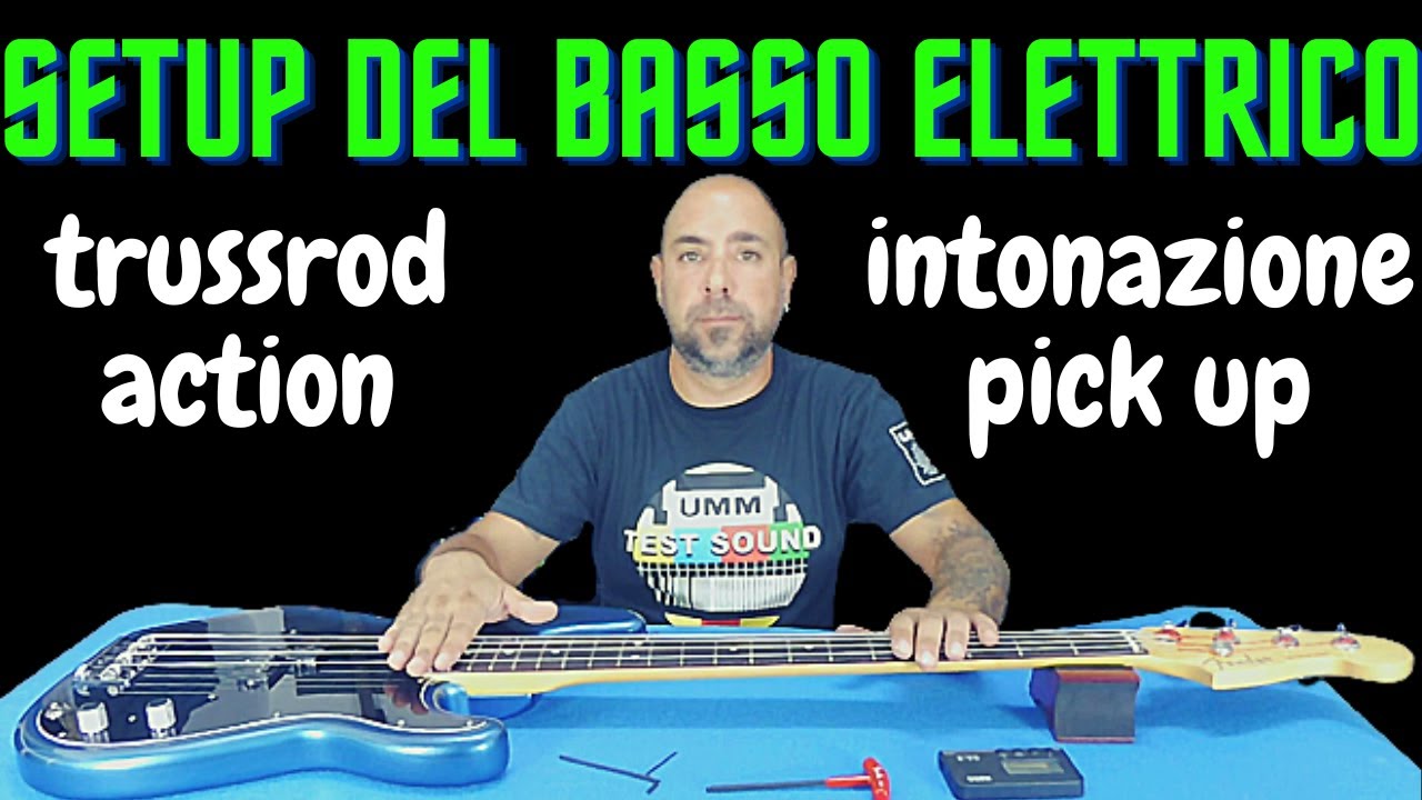 Setup del basso elettrico in 4 semplici passaggi