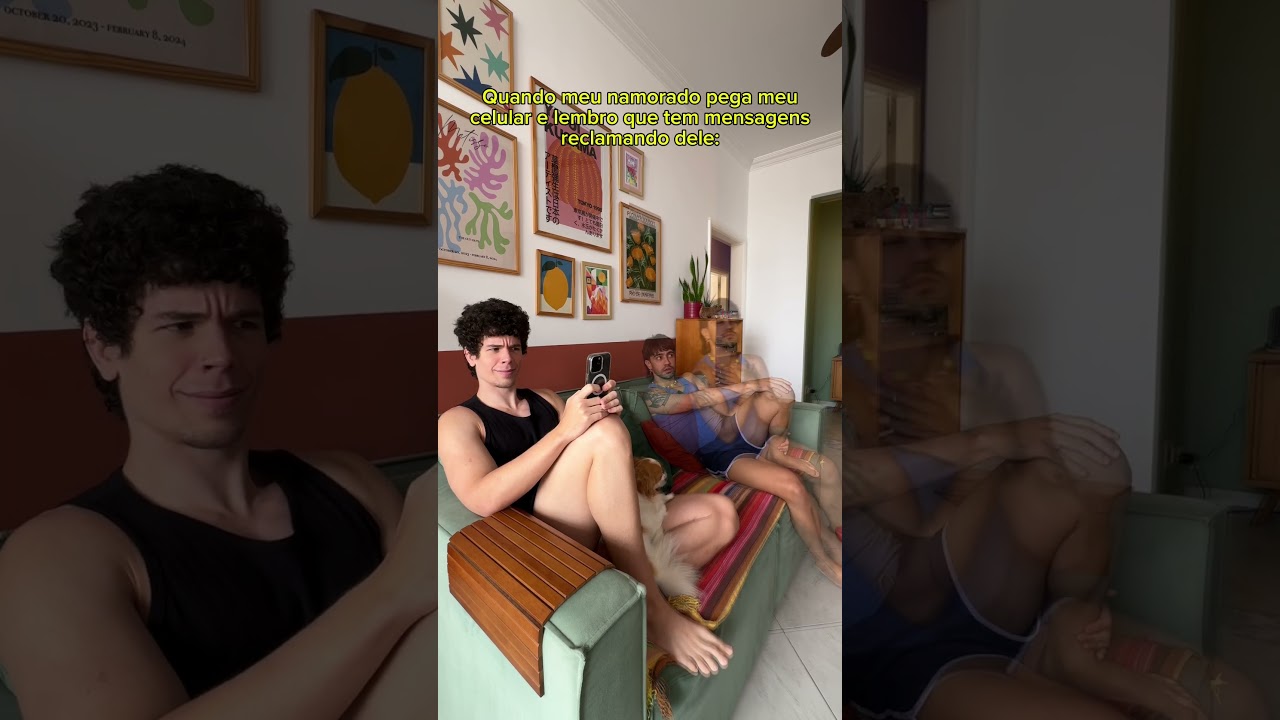 quando meu namorado pega meu celular #humor