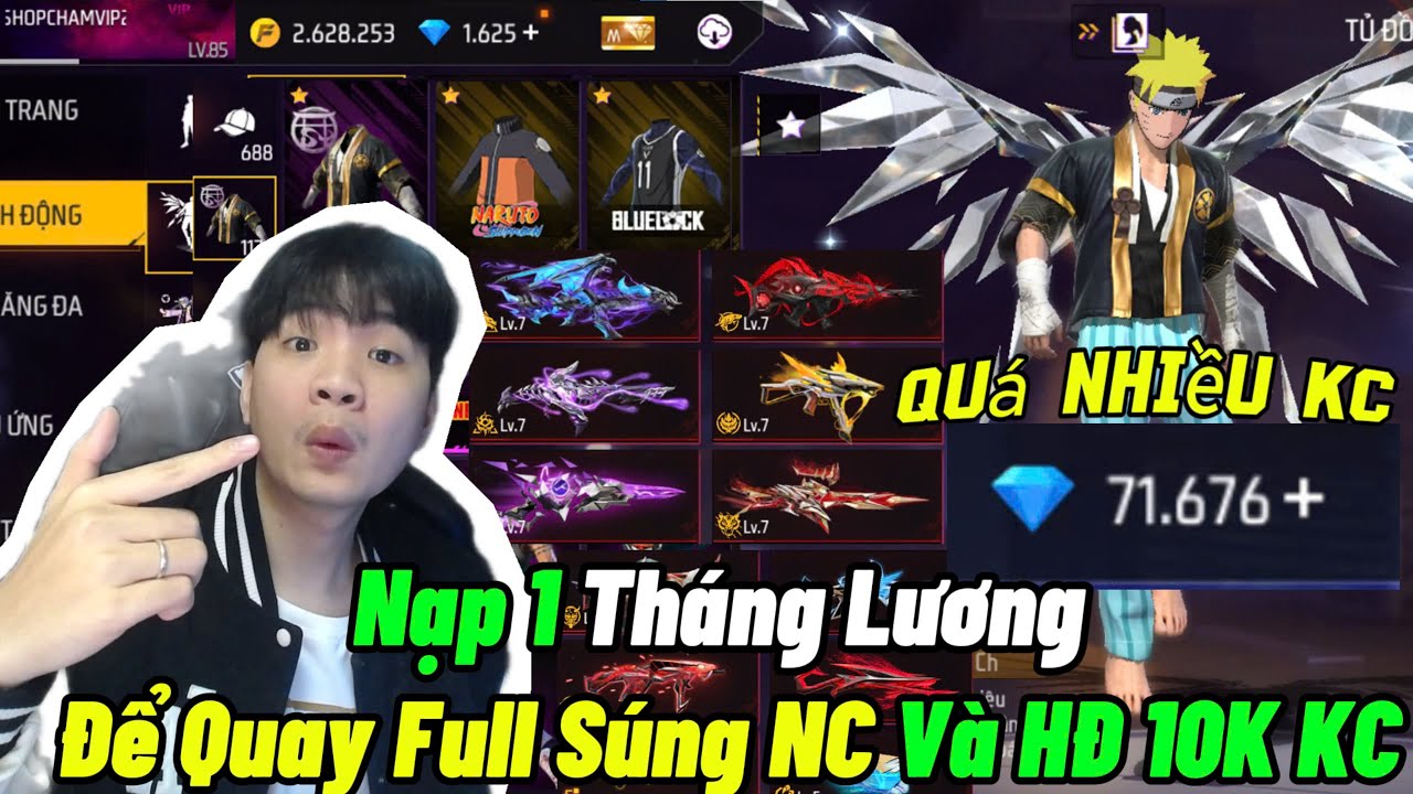 ĐẦU TƯ 1 TH&Aacute;NG LƯƠNG V&Agrave;O N&Acirc;NG FULL S&Uacute;NG LV7 V&Agrave; HƯỚNG DẪN TH&Ecirc;M LI&Ecirc;N KẾT - GỠ LI&Ecirc;N KẾT TRONG GAME FF