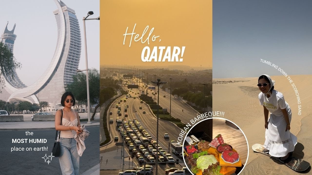 life in the desert! 🔥🏜️ | staycation w/ a friend: desert safari, malls, swimming & K-BBQ!