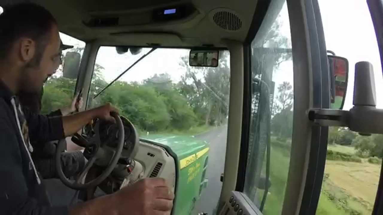 Johndeere 6530 on the road °GoPro° Johndeere Sound !