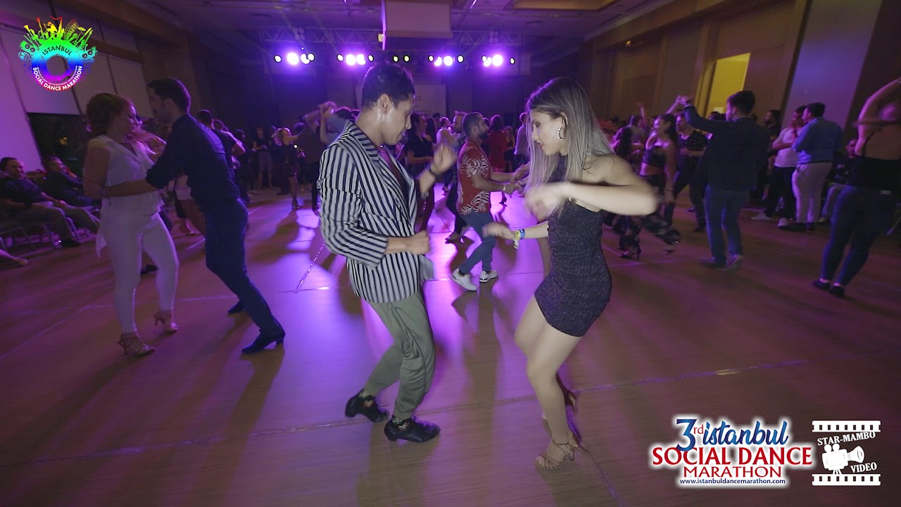 Franklin Diaz & Selena Tarla - social dancing @ 3rd Istanbul Social Dance Marathon