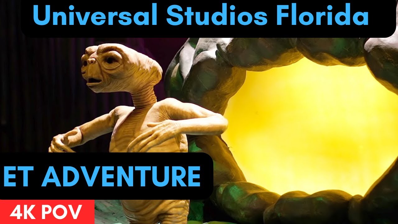 ET Adventure | 4K POV Full Ride Experience | Universal Studios Florida - Universal Orlando Resort