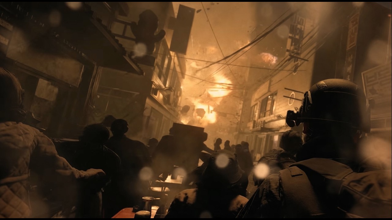 South Korea Getting attacked - Modern Warfare 4 teaser (Call of duty game)