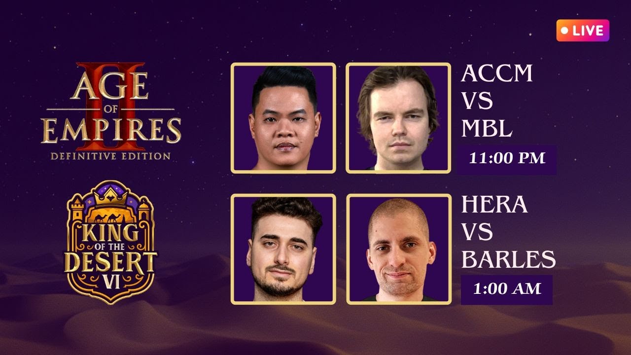 Xuất tứ kết cho Top 1 VN ? ACCM vs Vua chôm heo | Hera vs Ba-Lờ | Giải AoE $50.000 KoTD6 bởi MembTV