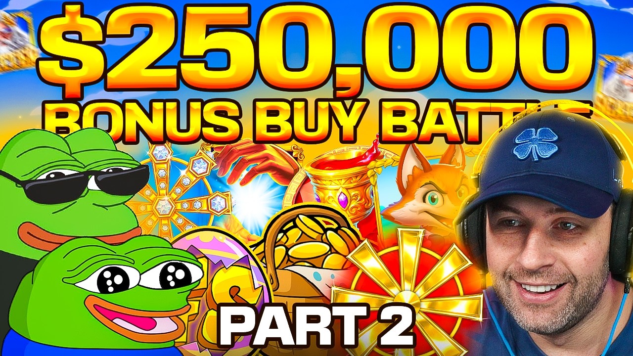 THIS $250,000 5-WAY BONUS BUY BATTLE IS STILL INTENSE!! (Part 2)