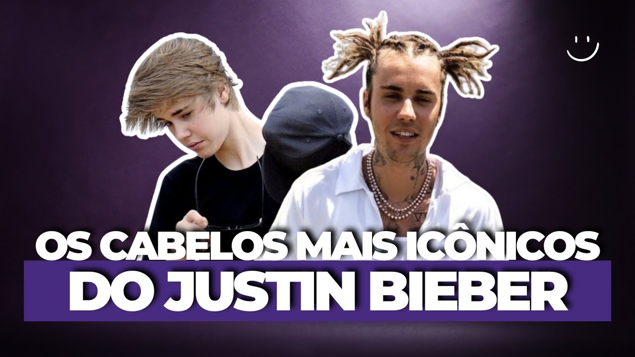 OS CABELOS MAIS ICÔNICOS DO JUSTIN BIEBER ATÉ HOJE