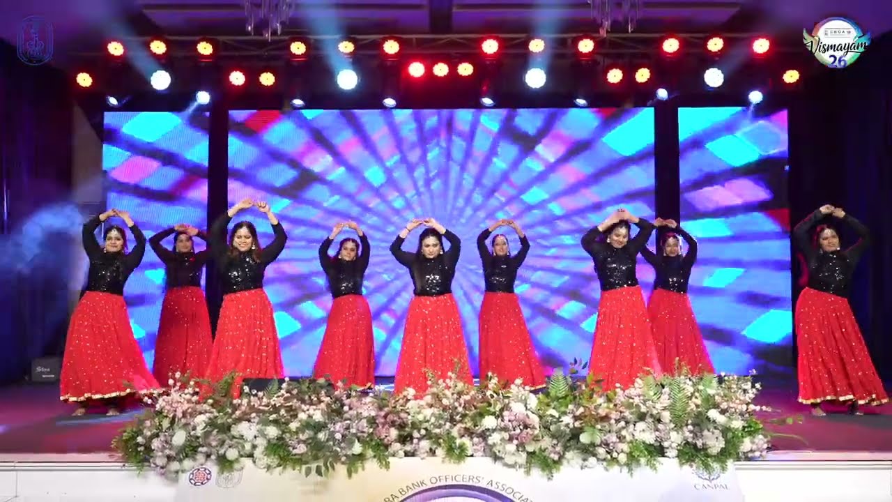 GROUP DANCE BY AISWARYA AND TEAM | VISMAYAM 26 | CANARA BANK OFFICERS' ASSOCIATION ERNAKULAM | CBOA