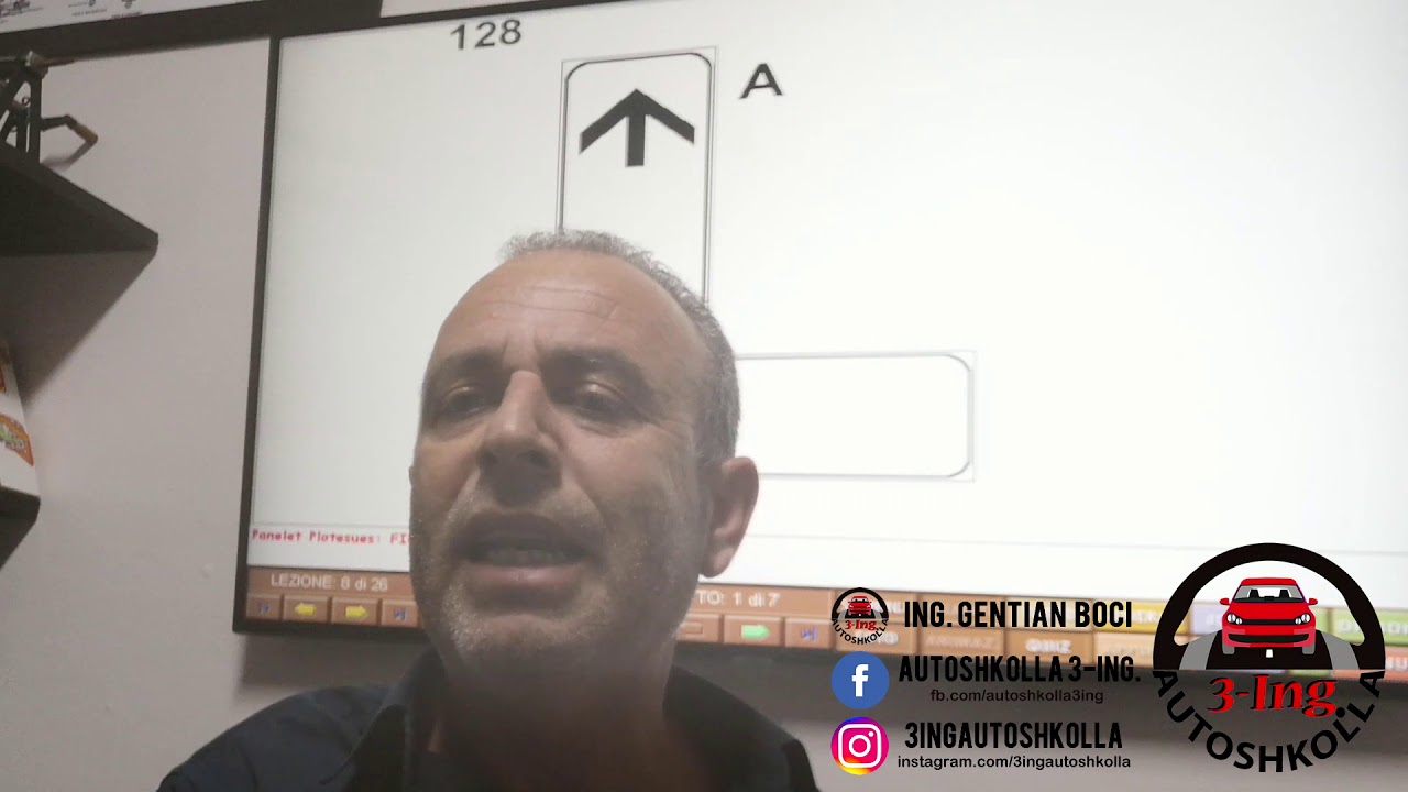 Sinjalet Plotesuese - AutoShkolla 3ING - Ing. Gentian Boçi