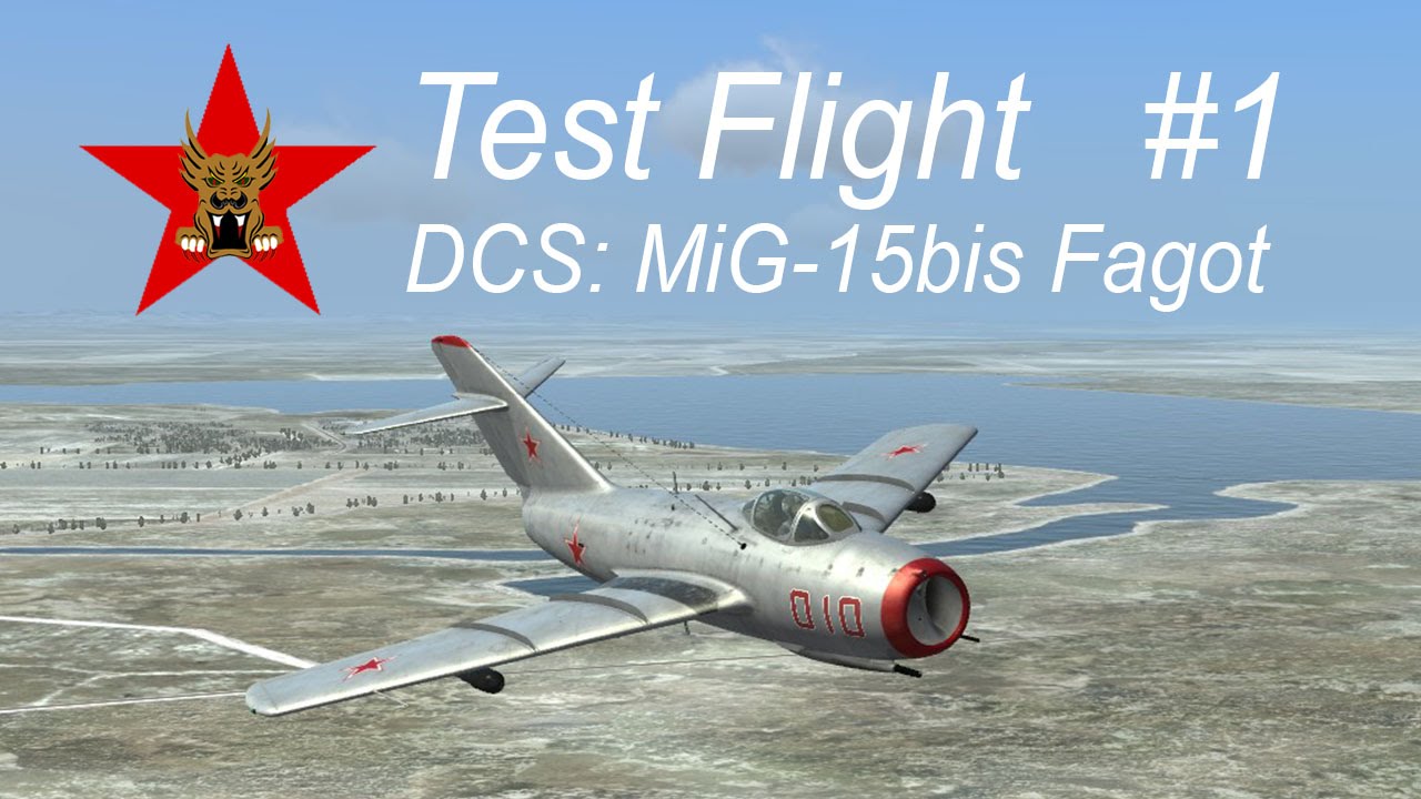 Test Flight - DCS: MiG-15 bis Fagot #1 (Intro, Control Setup, Basic Handling)
