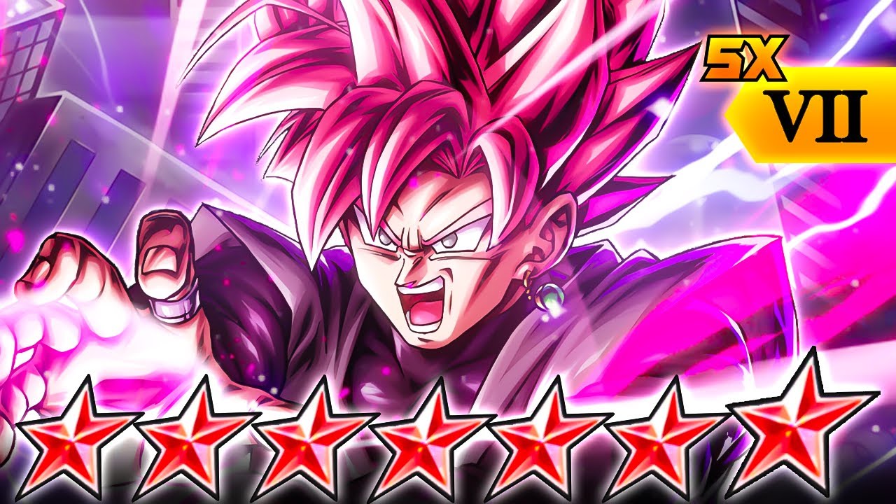 (Dragon Ball Legends) ATTACK OF THE 5x ZENKAI BUFFED LF GOKU BLACK MONSTER!