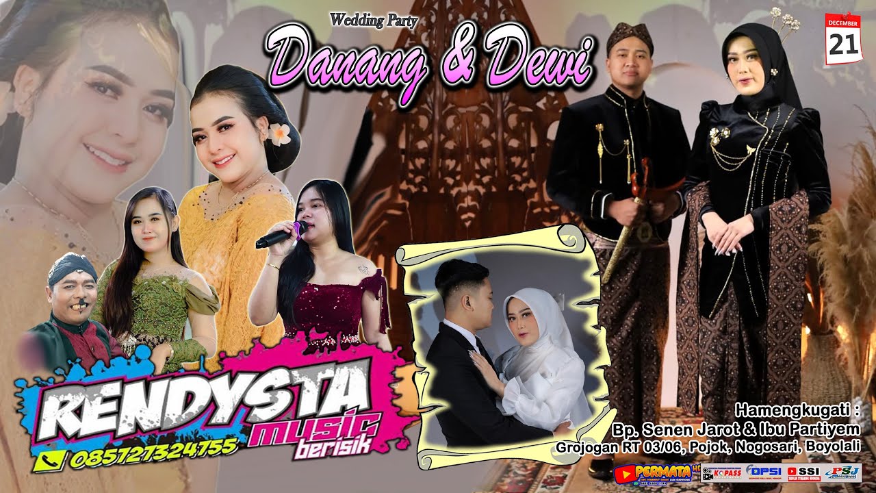 🔴#liveB1 - RENDYSTA Music | Wedding Day 