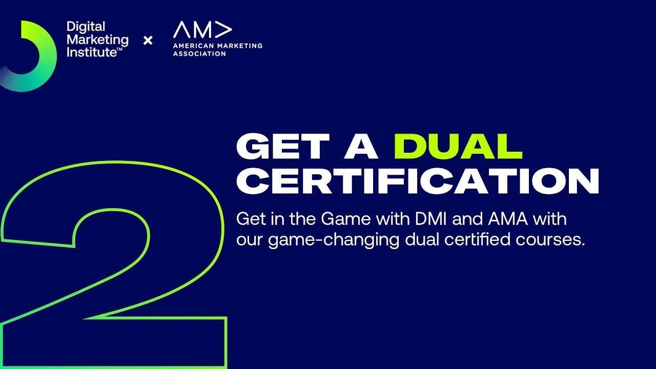 What are the benefits of the DMI AMA partnership? | Digital Marketing Institute