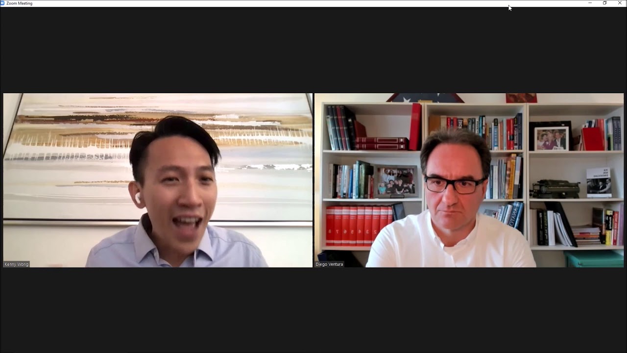 Kenny Wong of Xcures and Diego Ventura of noHold