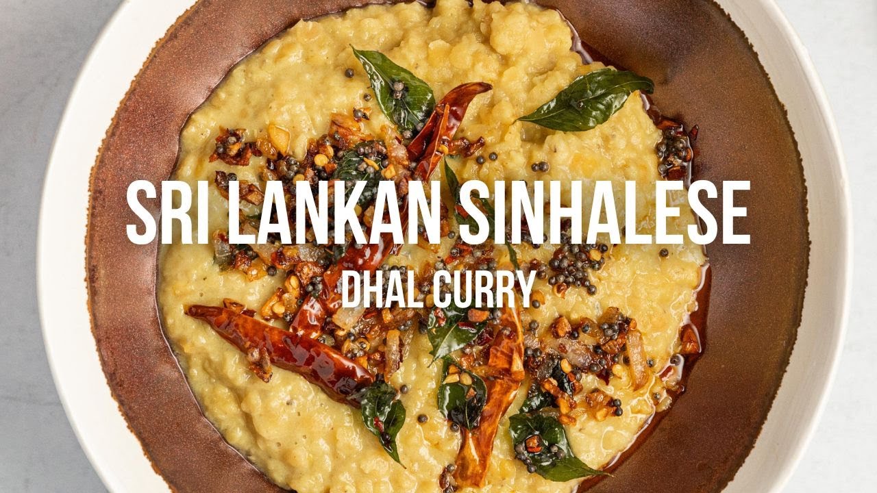 Sri Lankan Sinhalese Dhal Curry