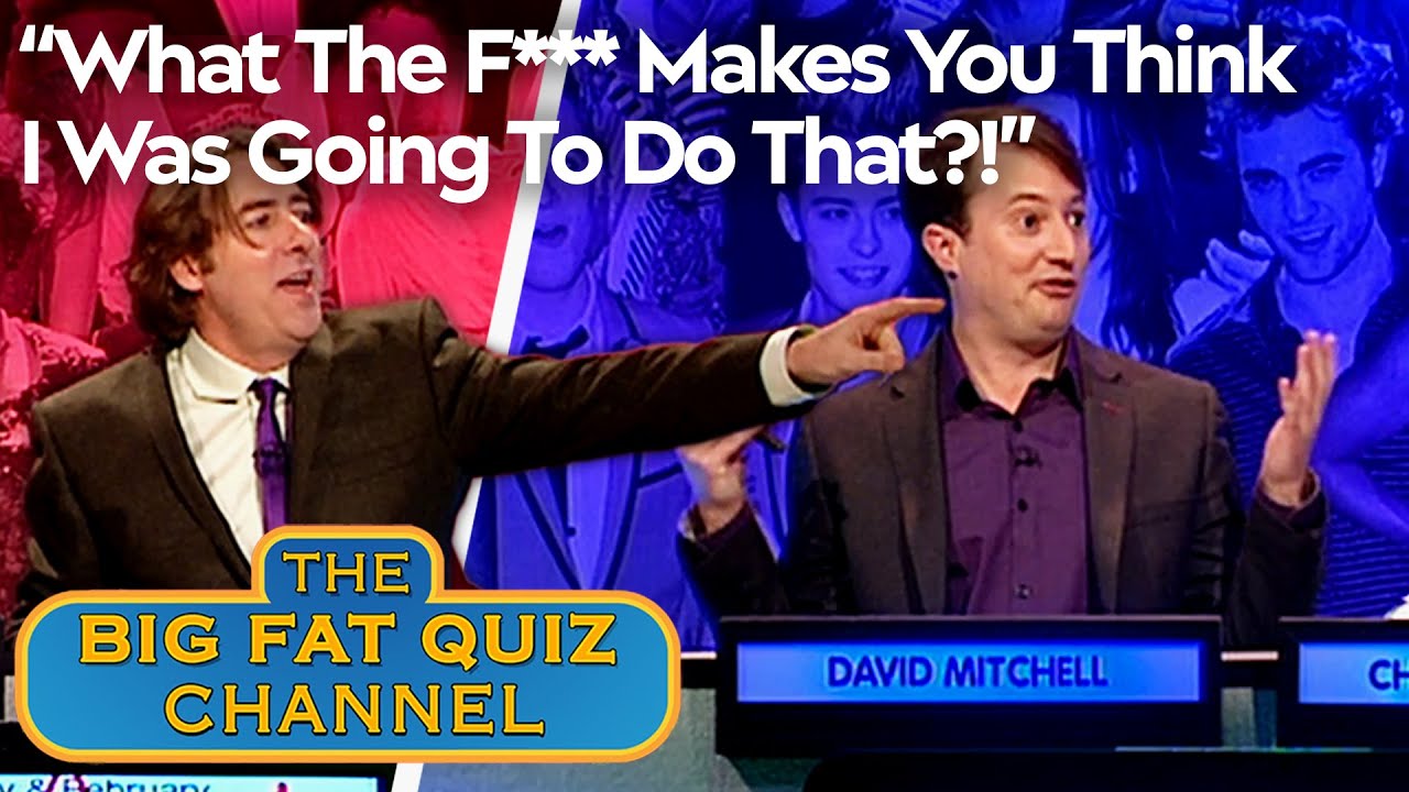 David Mitchell Refuses To Give Into Jonathan Ross' Peer Pressure | Big Fat Quiz of the Year 2009