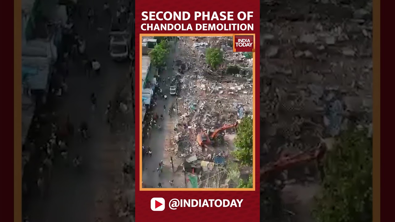 Second Phase Of Chandola Demolition, Biggest Demolition Drive In Over A Decade