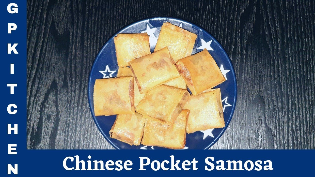 Chinese Pocket Samosa Recipe | Pocket Samosa Recipe | Square Samosa | Samosa Recipe | #GPKITCHEN
