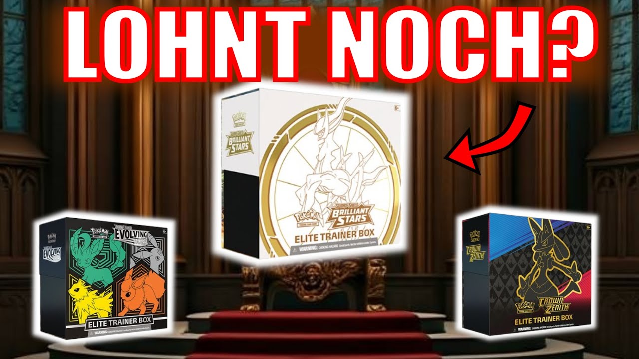 Top Trainer Boxen der Schwert & Schild Ära – Welche lohnen sich noch als Investment?