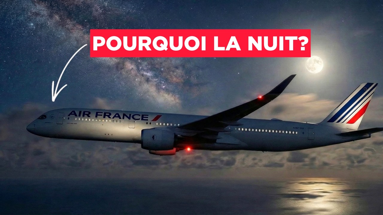 Pourquoi les vols long-courriers décollent quand vous dormez ?