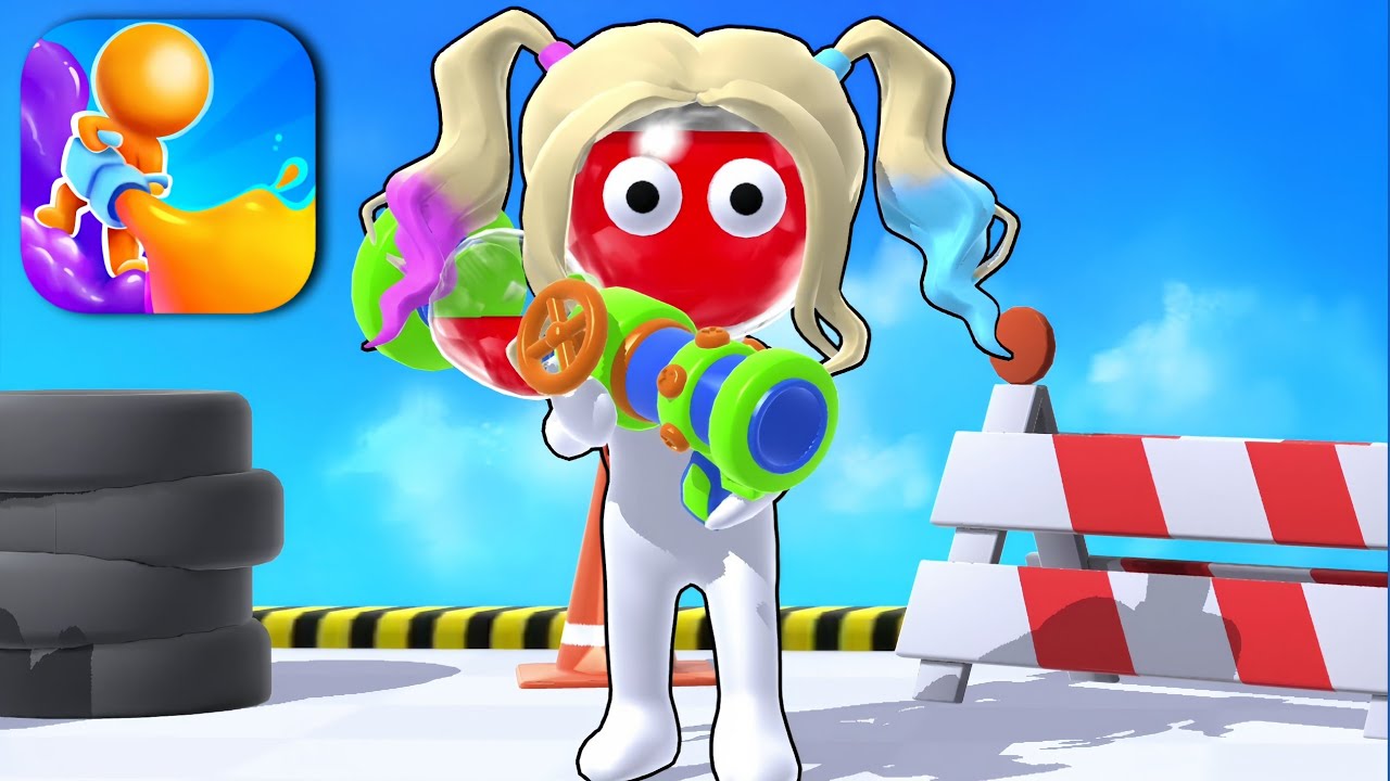 Dye Hard: Color War - Gameplay Trailer (Ios,Android)