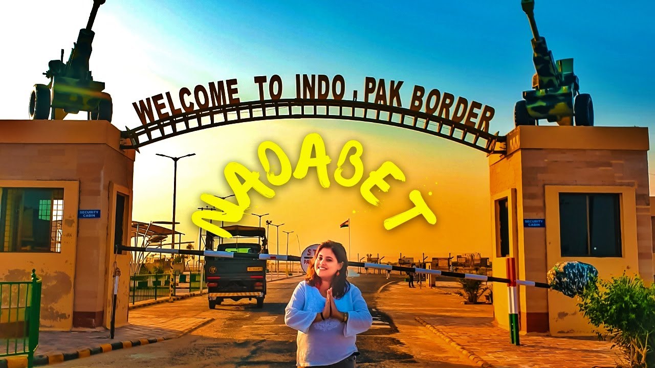 INDIA - PAKISTAN Border at Nadabet I Seema Darshan at Nadabet I Zero Line , Gujarat I Nadabet