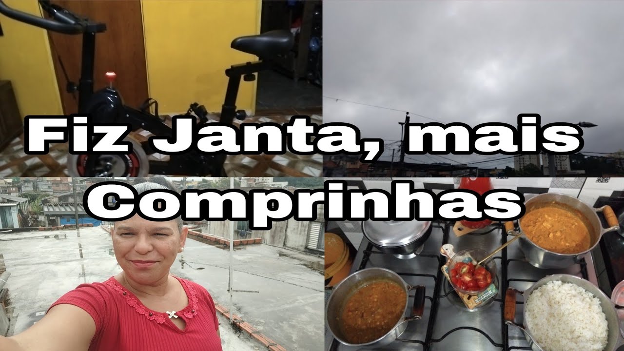 Compramos uma bicicleta ergometrica, mais jantar e comprinhas da chope 