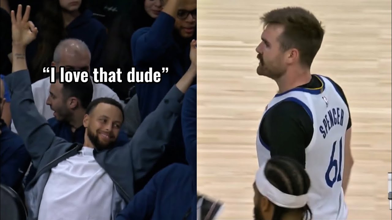 Pat Spencer Became Magic Johnson For A Game & Steph Curry Loved It 🔥
