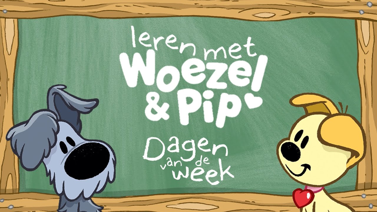 Leren met Woezel & Pip - Dagen van de Week ❤️