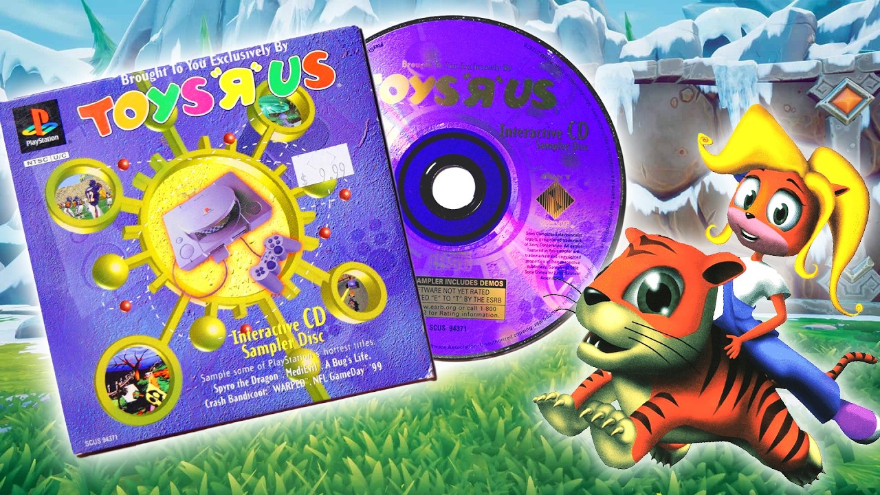 Toys R Us PS1 Demo Disc: Retro Gaming Goldmine?