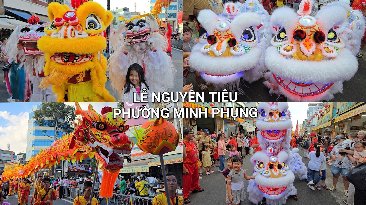 FULL CLIP LỄ HỘI NGUYÊN TIÊU PHƯỜNG MINH PHỤNG TẾT 2026. DIỄU HÀNH LÂN SƯ RỒNG ĐÔNG KẸT CẢ ĐƯỜNG
