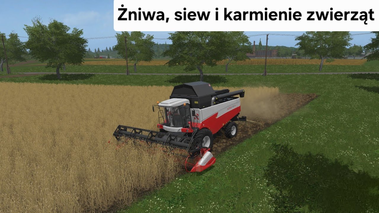 Farming Simulator 17 S2 #37 Сбор урожая, посев и кормление животных (таймлапс)