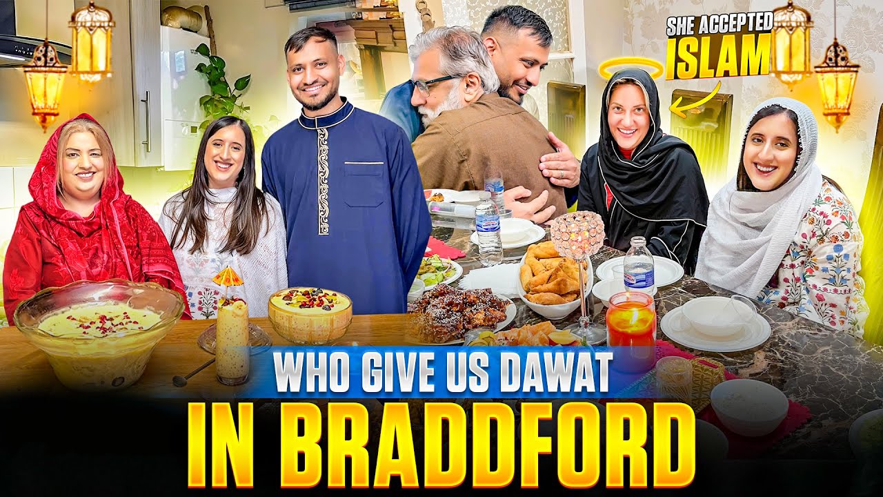 Back in the UK! 🇬🇧 First Iftar Dawat in Bradford 🌙 | Beautiful Story of a Sister Accepting Islam 🤍