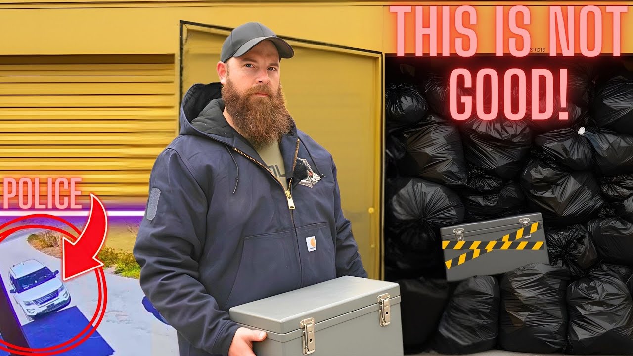 Cops show up to my front door after going through this abandoned storage unit...