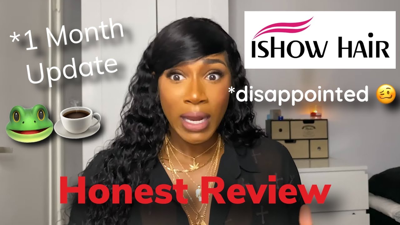 IShow Hair One Month Hair Review | 28inch Waterwave Frontal + bundles