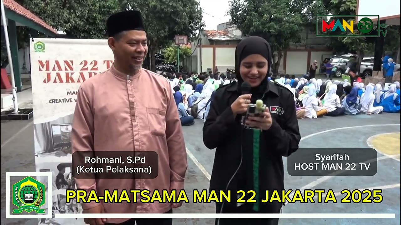 Kegiatan Pra-Matsama 11-12 Juli 2025 di MAN 22 Jakarta