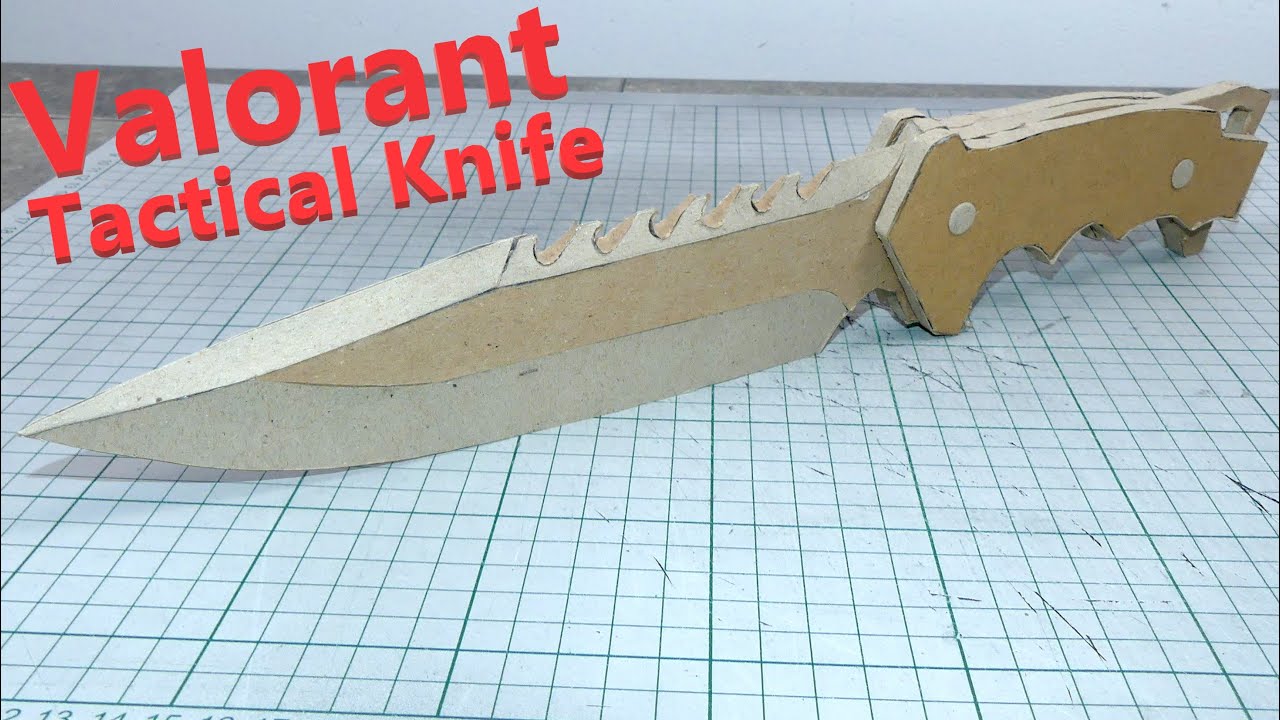 Как сделать Valorant Knife