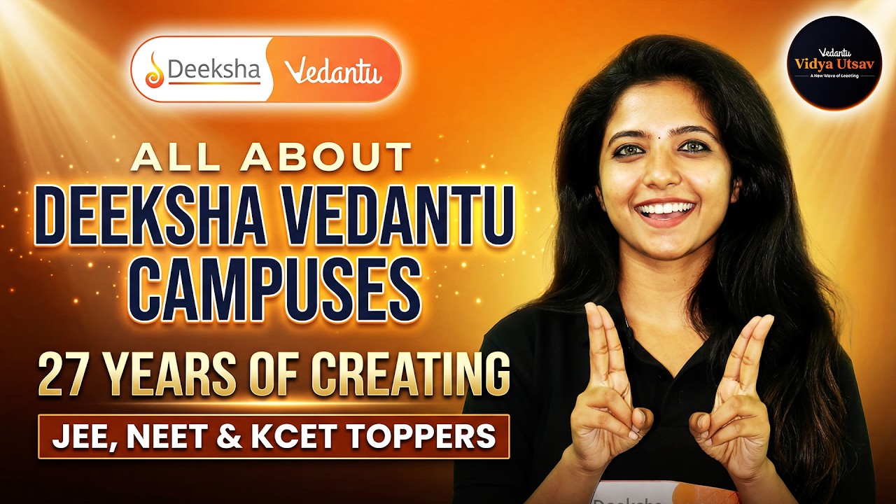 🏆 Deeksha Vedantu Campuses | 27 Years of Excellence in Learning 🚀 | Vidya Utsav 2026 🌊🔥