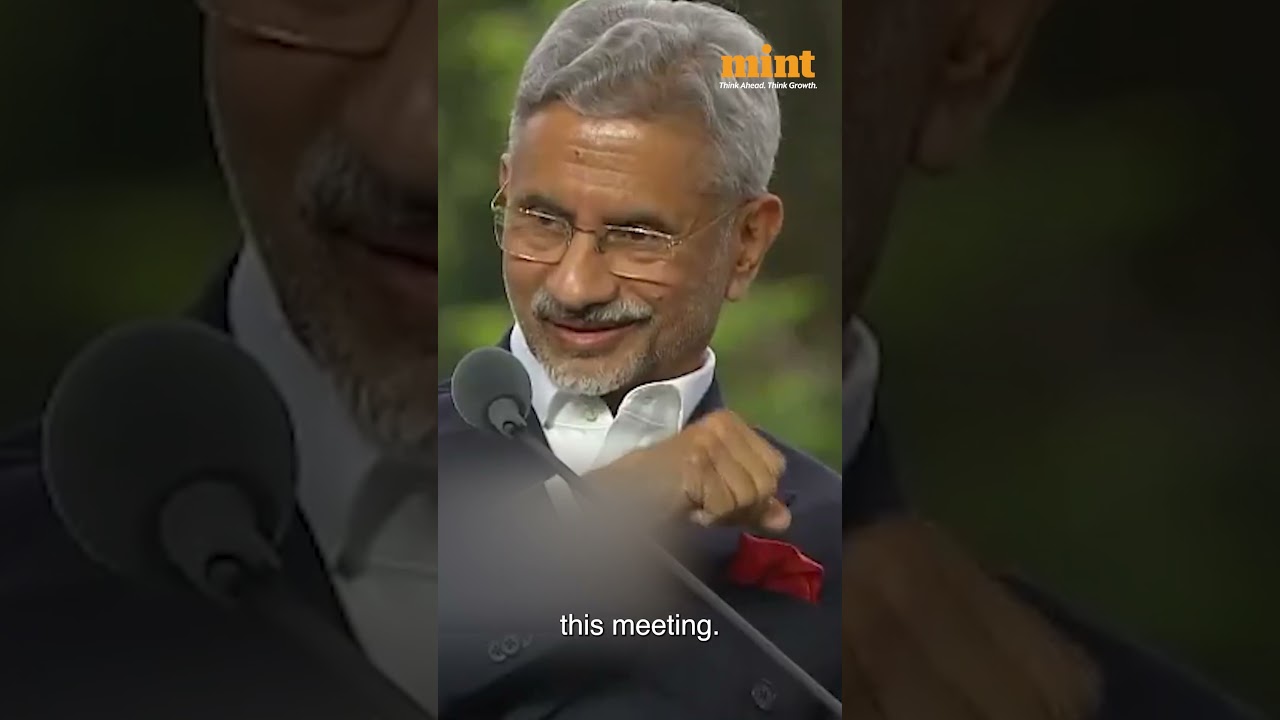 'You're not supposed to say that!': #jaishankar jokes with Finnish Foreign minister