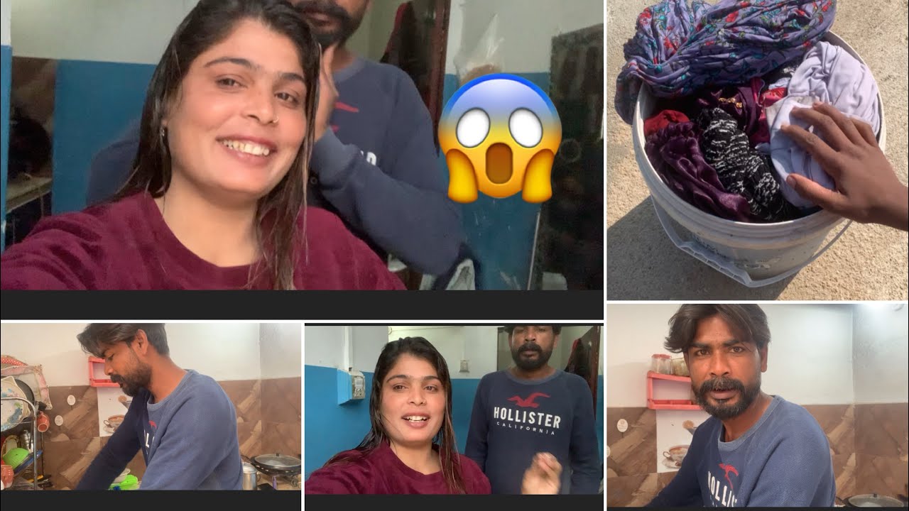 Aaj ghar ke bahut kam kiye 😱😱😱😱
