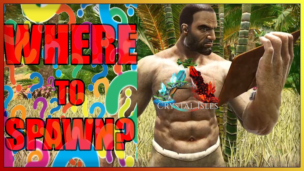 ARK: Crystal Isle - ALL SPAWN POINTS!