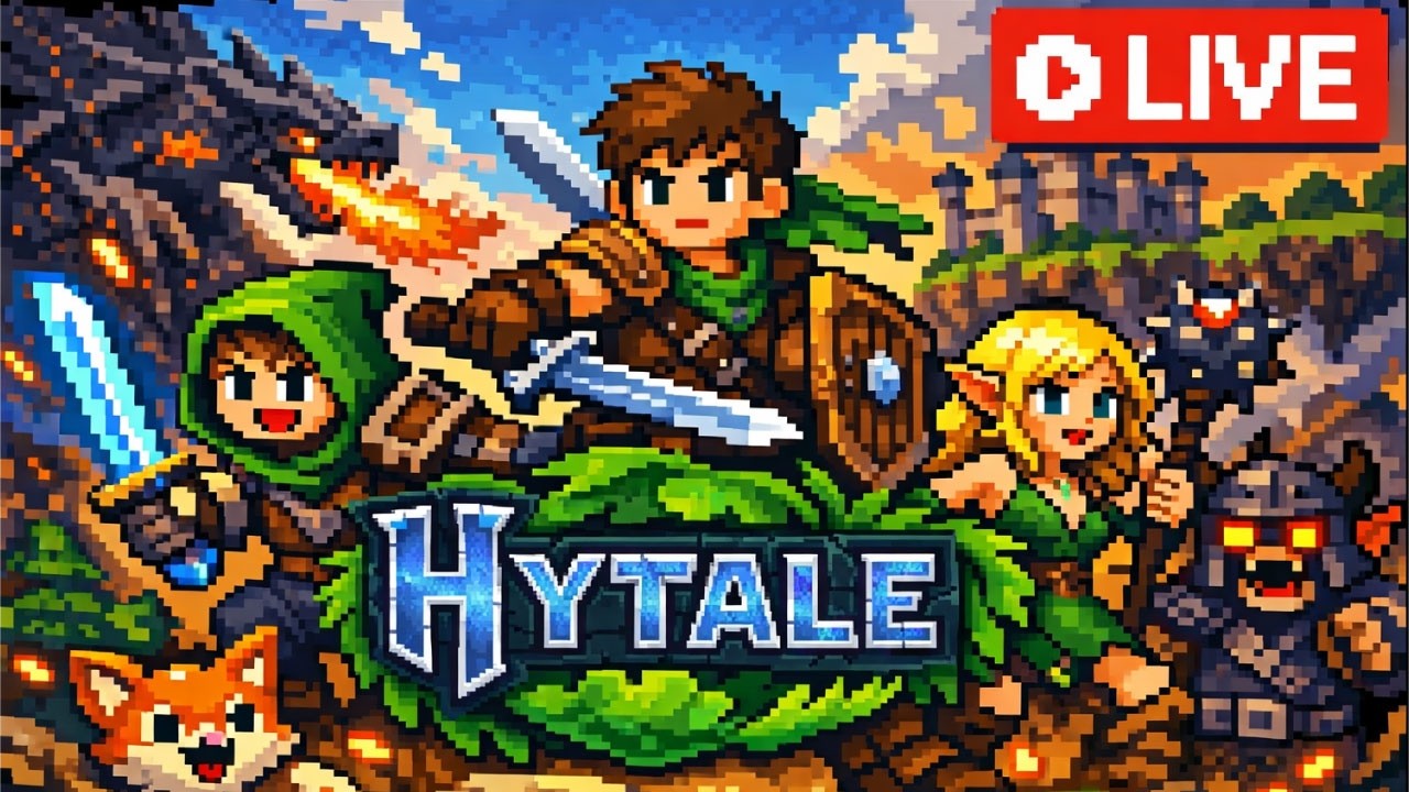 🔴 [LIVE] DAY1 MAIN GAME VIRAL HYTALE #shorts