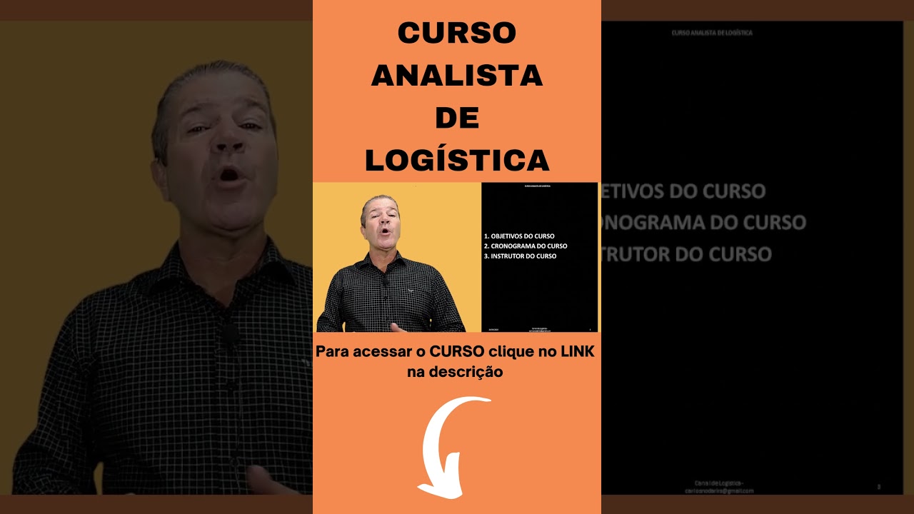 Curso Analista de Log&iacute;stica com certificado  #shorts
