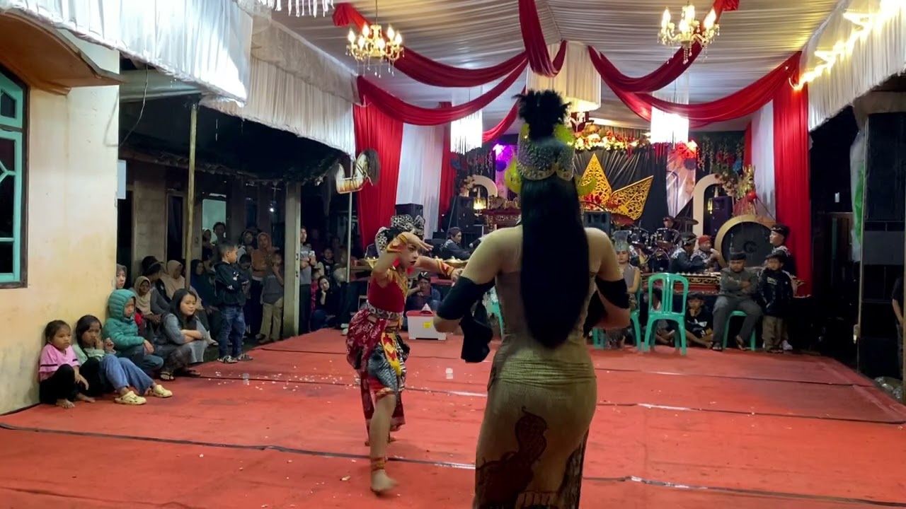 Tari Topeng Jangkrik Genggong - Damai | Lengger Cahya | Sinar Budaya Klowoh Live Pronogaten